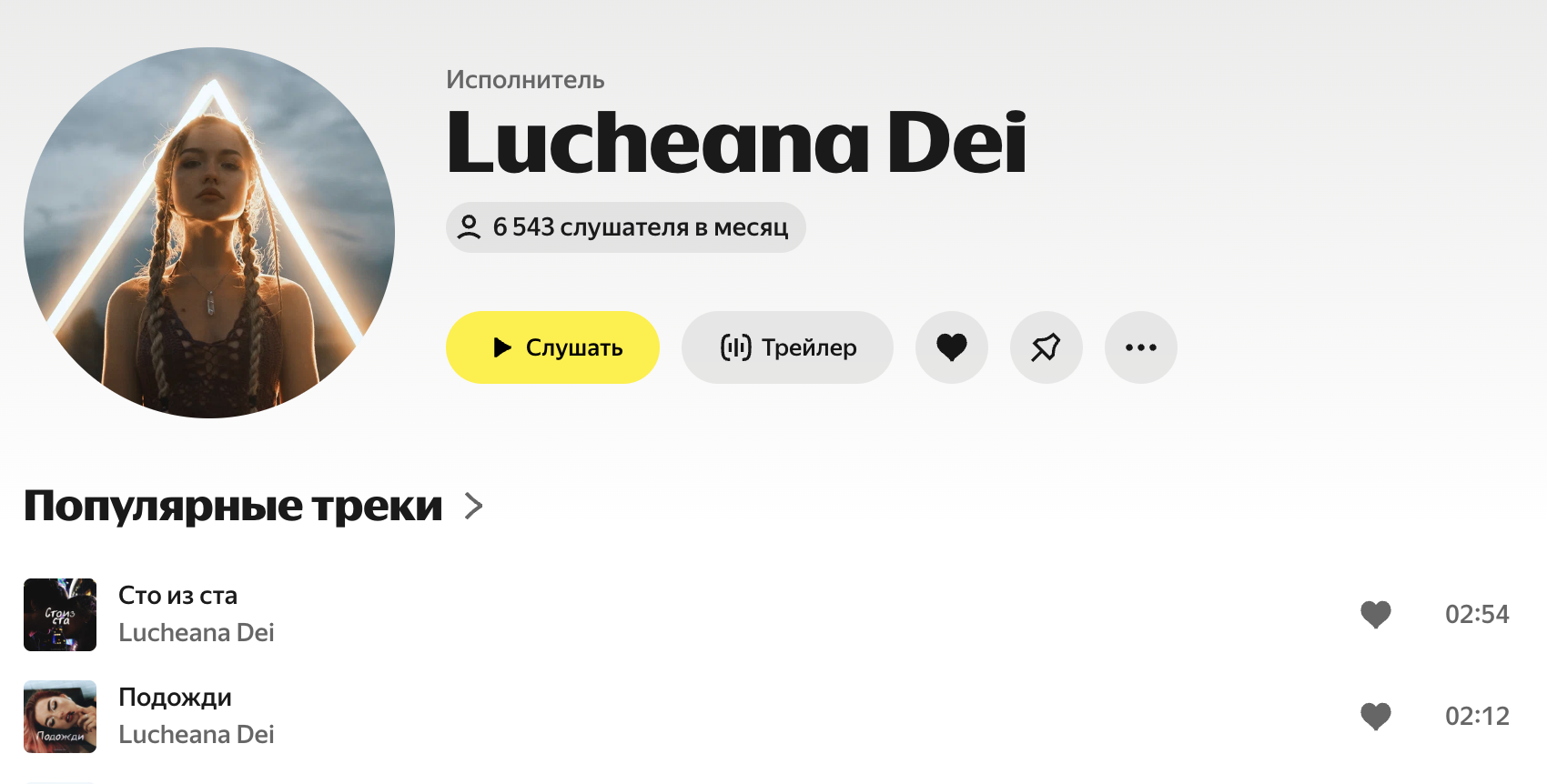 Lucheana Dei · Яндекс Музыка